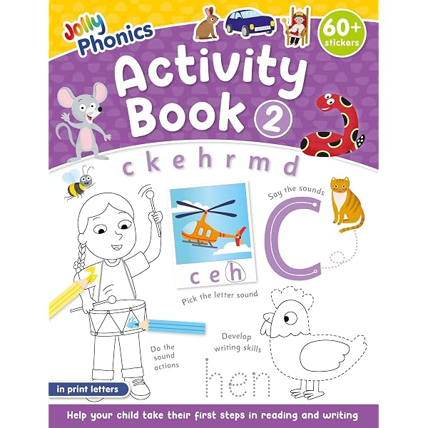 Jolly Phonics Activity Book: In Print Letters (1) (Jolly Phonics